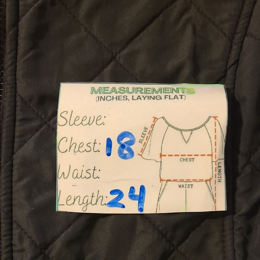 Bit & Bridle Women's Black Quilted Vest - Picture 11 of 12